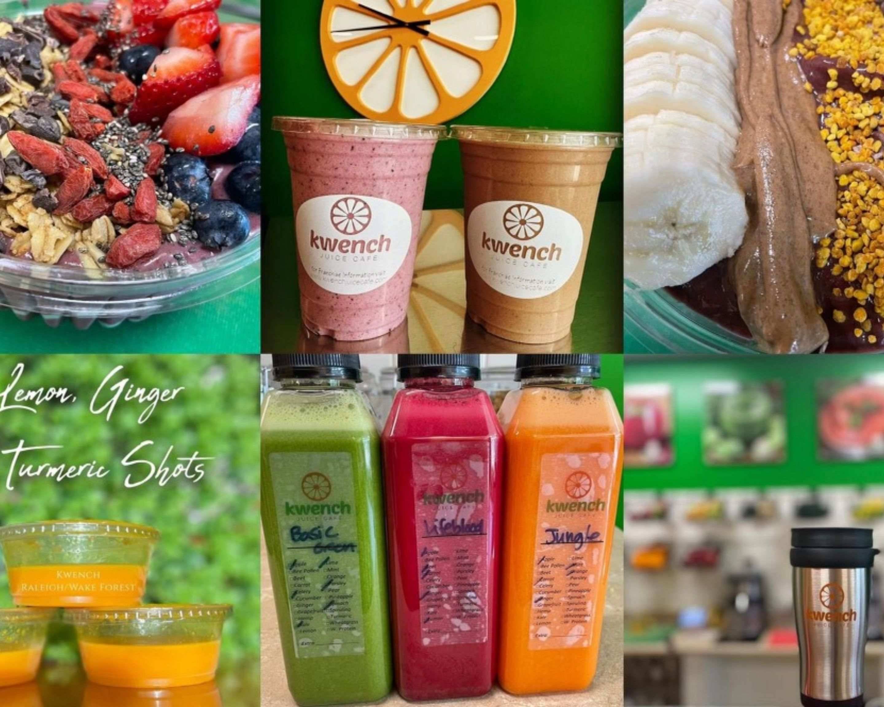 Order Kwench Juice Cafe Raleigh Menu Delivery【Menu & Prices】 Raleigh