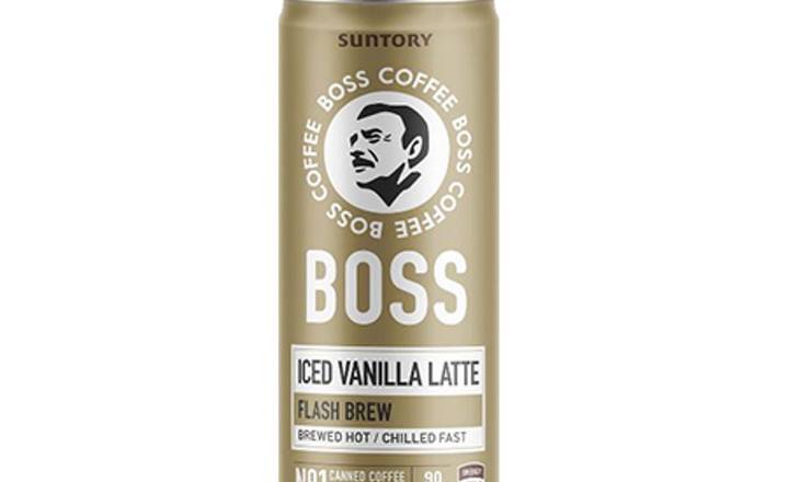 Boss Coffee Iced Vanilla Latte 237ml