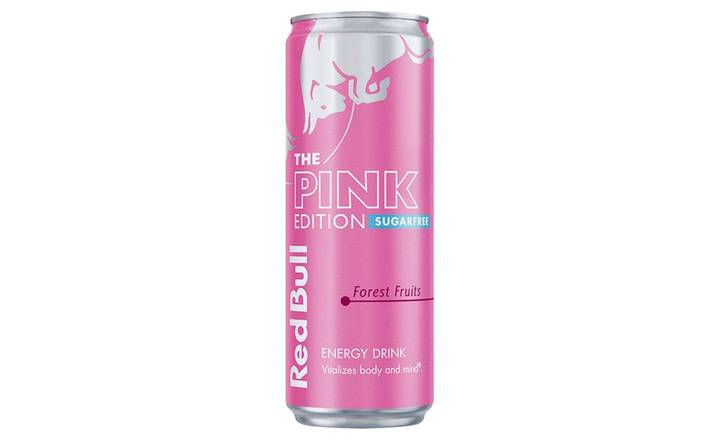NEW: Red Bull Pink Sugar Free Edition 355ml (407083)
