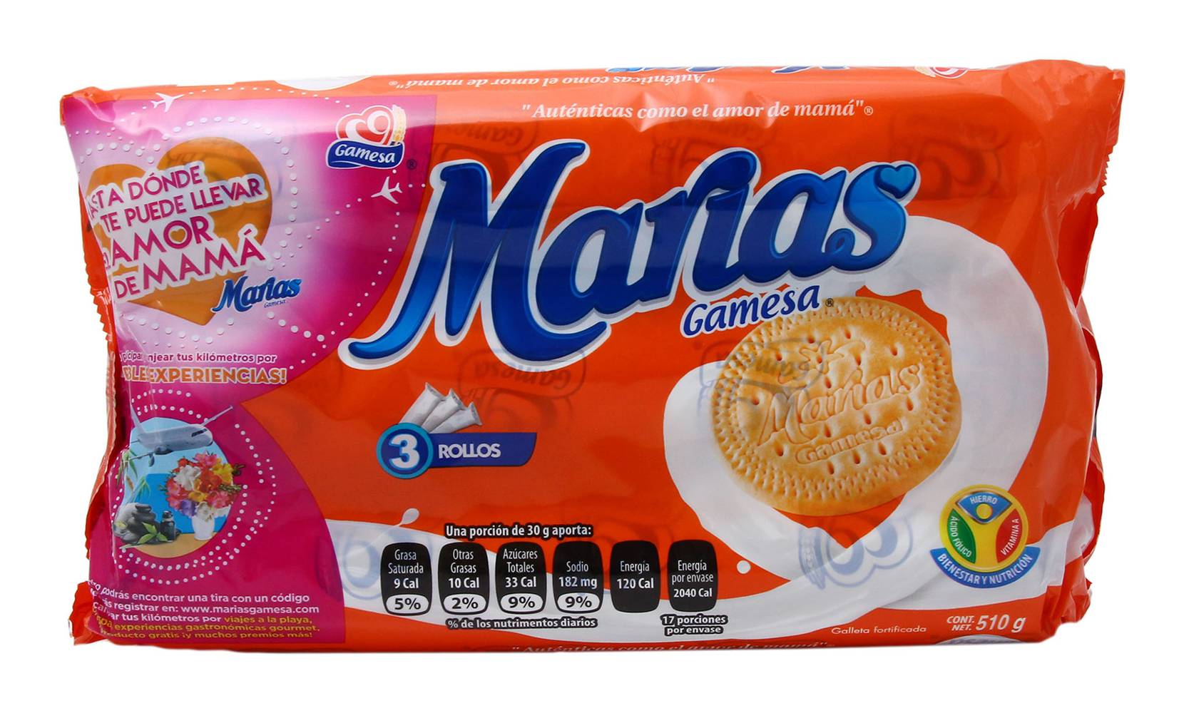 Gamesa · Marias galletas fortificadas clásicas (510 g)