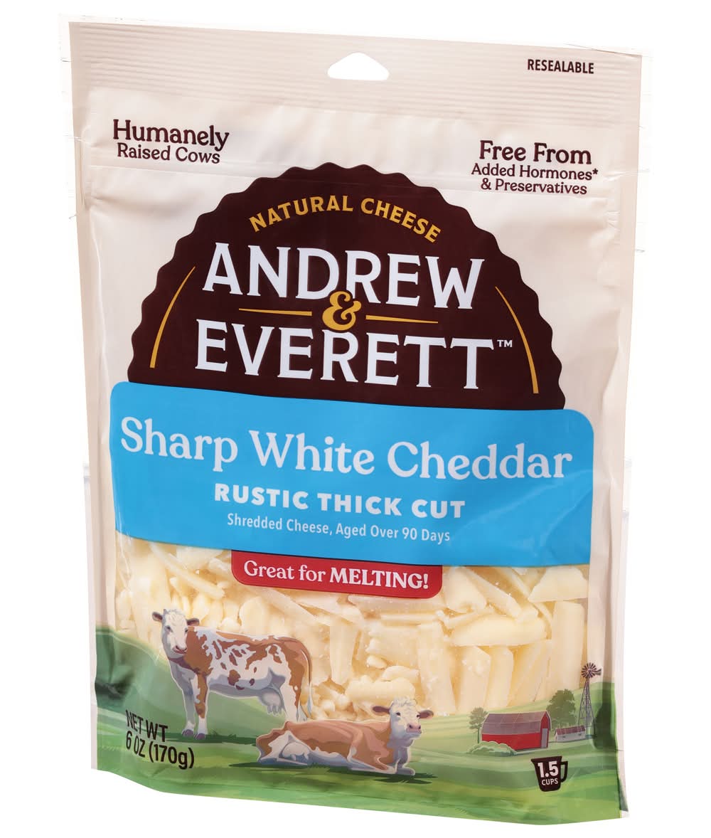 Rustic Cheddar Lumpy Andrew & Everett Rustic Thick Cut Sharp Cheddar Cheese Delivery Near Me ...
