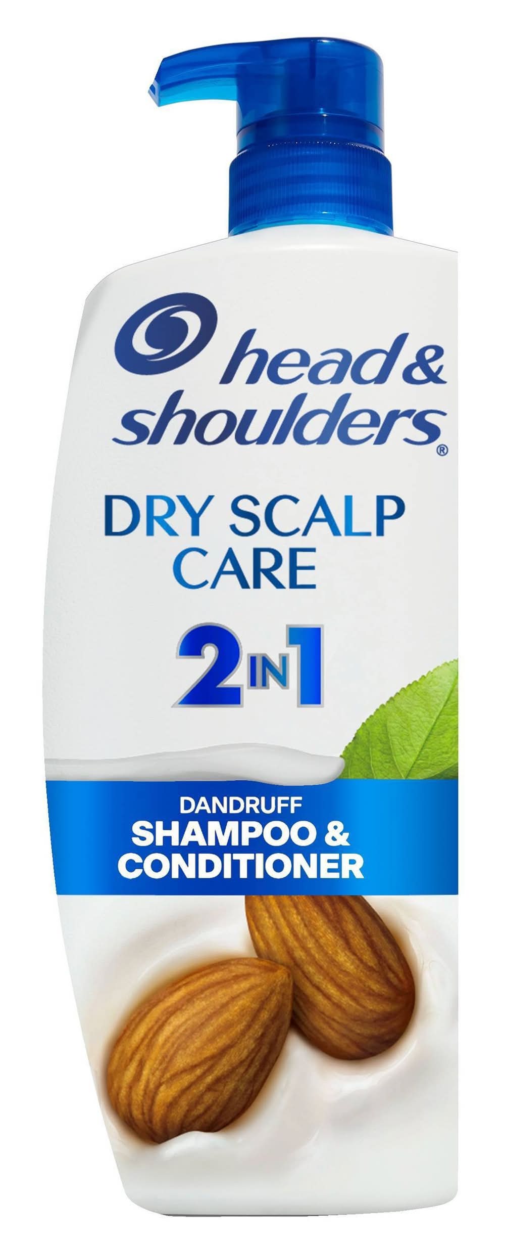 Head & Shoulders Dry Scalp Care Dandruff Shampoo and Conditioner, Almond (28.2 fl oz)