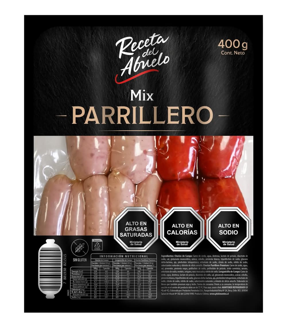 Receta del Abuelo · Mix parrillero (400 g)
