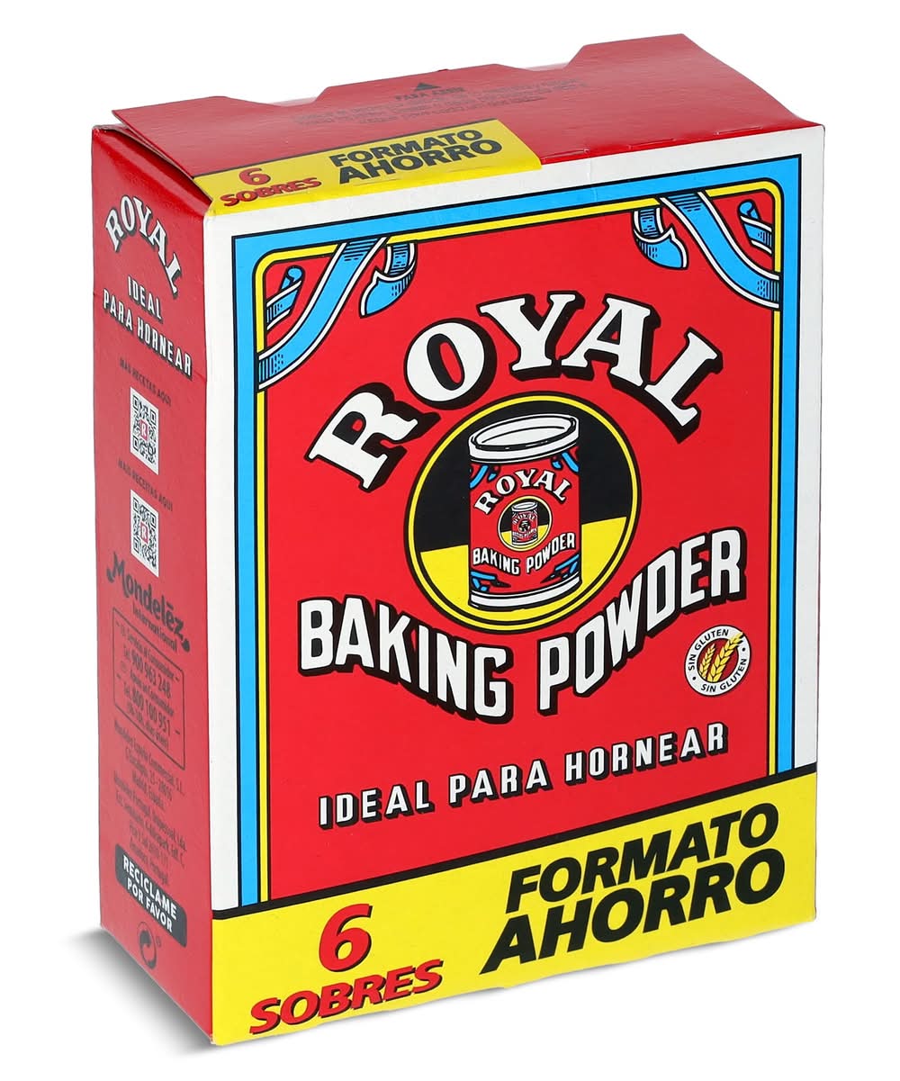 Preparado Para Hornear En Polvo Royal Caja 96 G