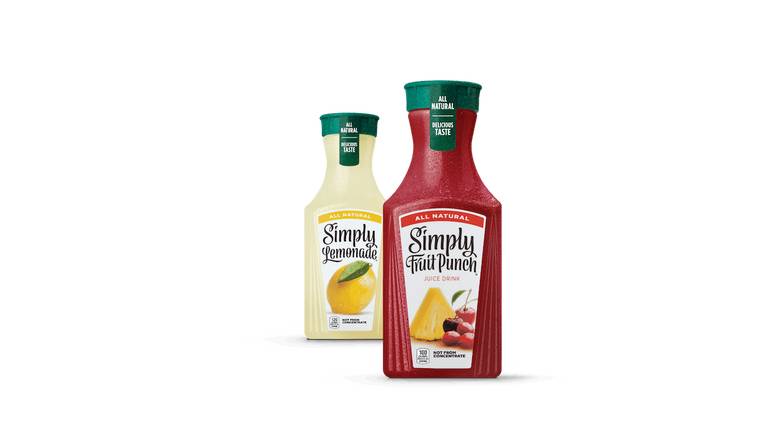 Simply Lemonade® and Simply Fruit Punch®