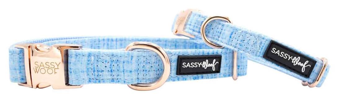 Sassy Woof Dog Collar, Blumond, Small