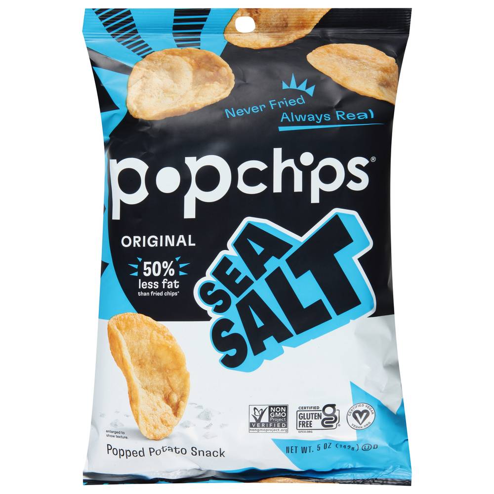 Popchips Sea Salt Popped Potato Snack (5 oz)