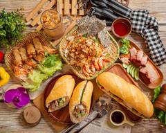 西貢法國麵包店 l �越式涼拌小菜 l 脆皮烤滷豬