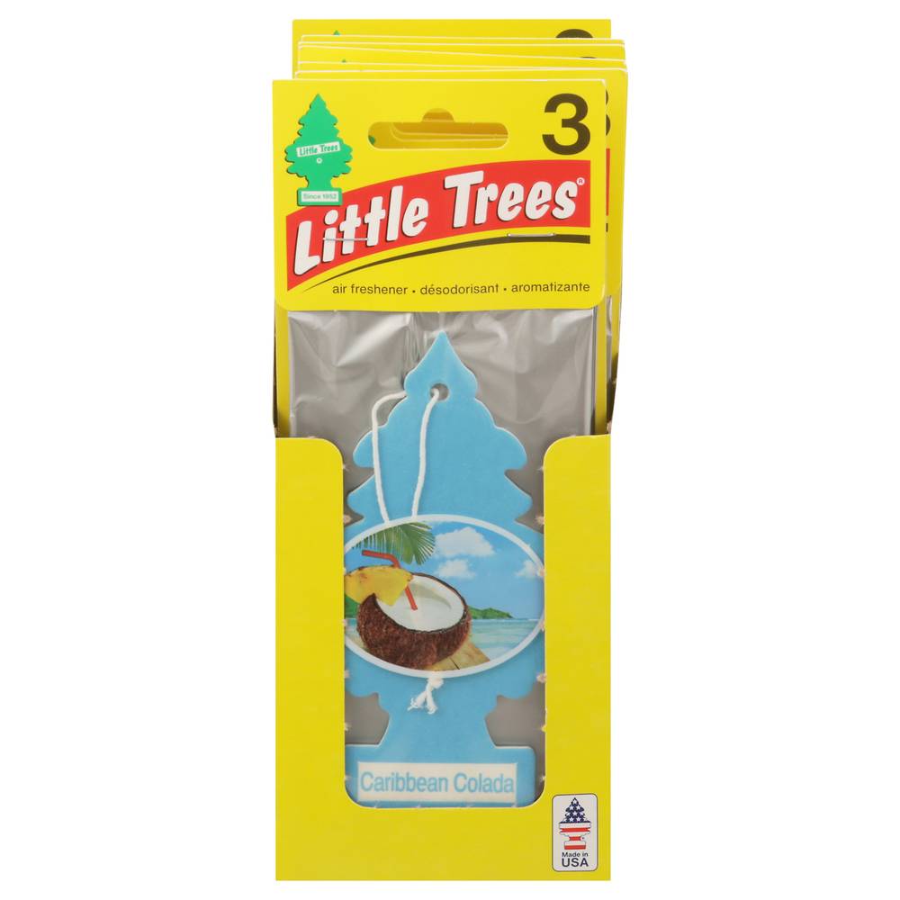 Little Trees Caribbean Colada Air Freshener (3 ct)