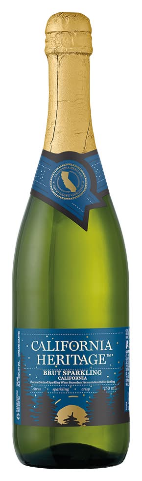 California Heritage Brut Sparkling Wine (750 ml)