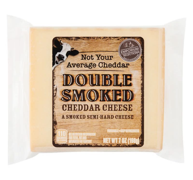 Emporium Selection Double Smoked Cheddar Cheese (7 oz)