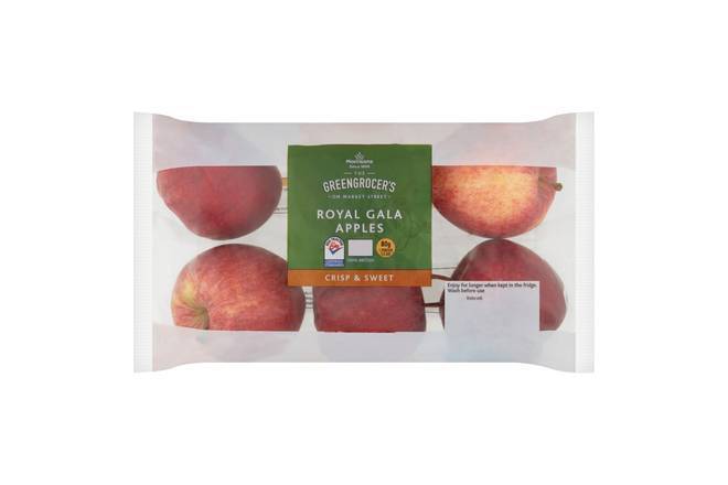 Morrisons Royal Gala Apples 6pk