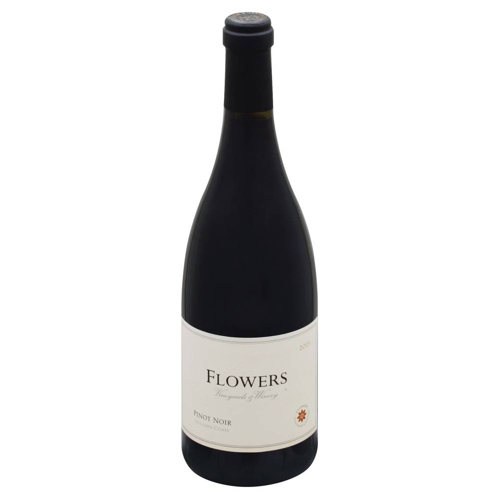 Flowers Vineyards & Winery Pinot Noir Red Wine 2015 (750 ml)