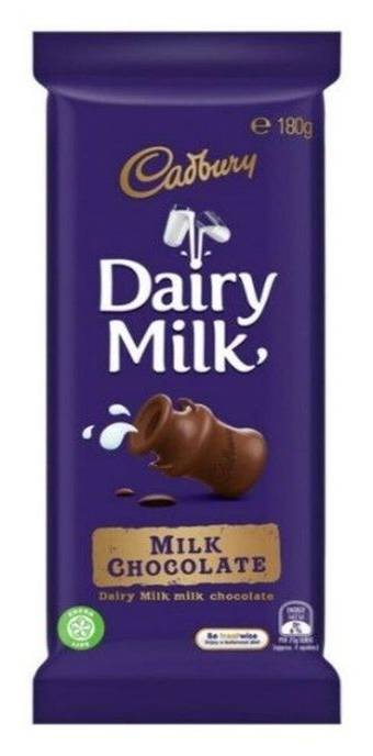 Cadbury Dairy Milk Chocolate (180g)