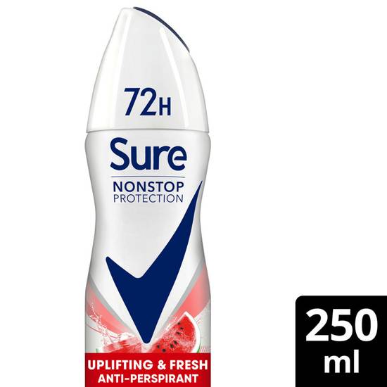 Sure  Anti-perspirant Deodorant Aerosol Uplifting & Fresh Nonstop Protection 250 ml