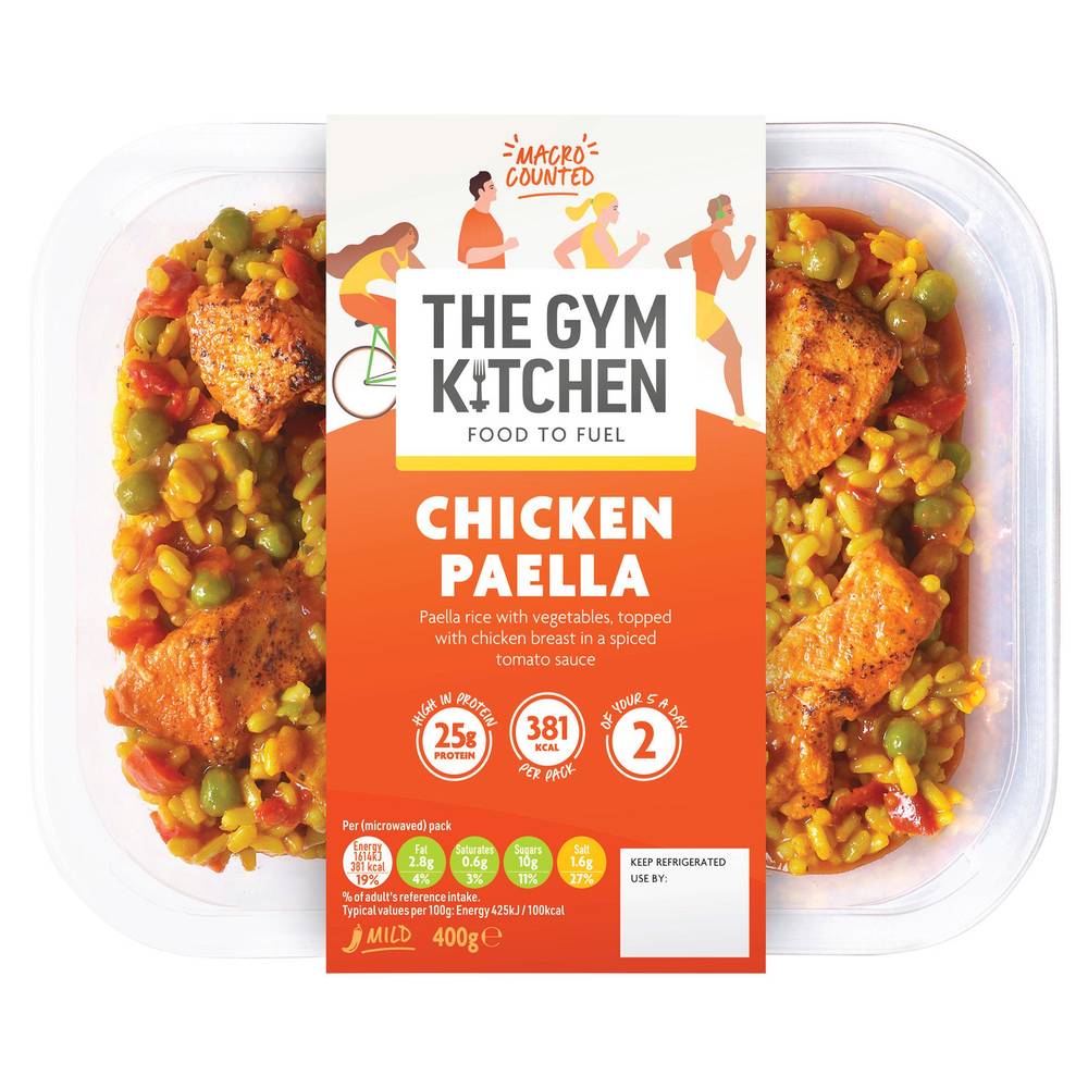 The Gym Kitchen Chicken Paella 400g