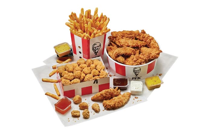 Repas pour4 à 34,99$ - 8 Bâtonnets Tendres Recette Originale / 4 Can Dine For $34.99 - 8 Pieces Original Recipe Tenders