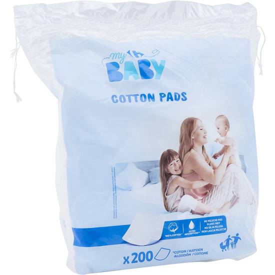 Carrefour Baby - Cotton pads (200 pièces)
