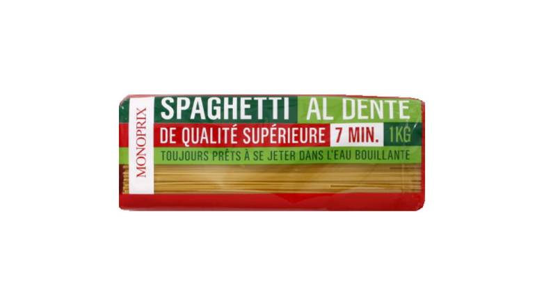 Monoprix - Spaghetti al dente de qualité supérieure cuisson en 7 min