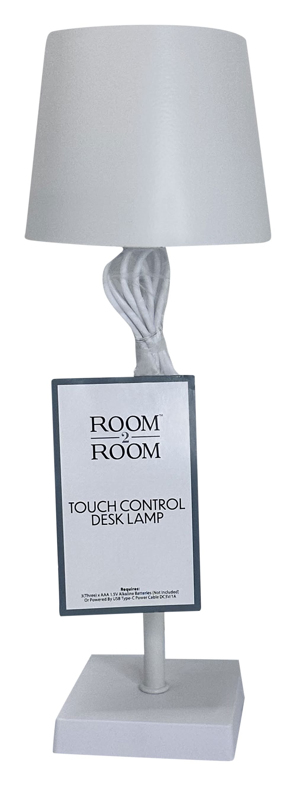 Touch Control Desk Lamp White