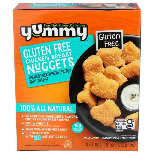 Yummy Gluten Free Chicken Breast Nuggets