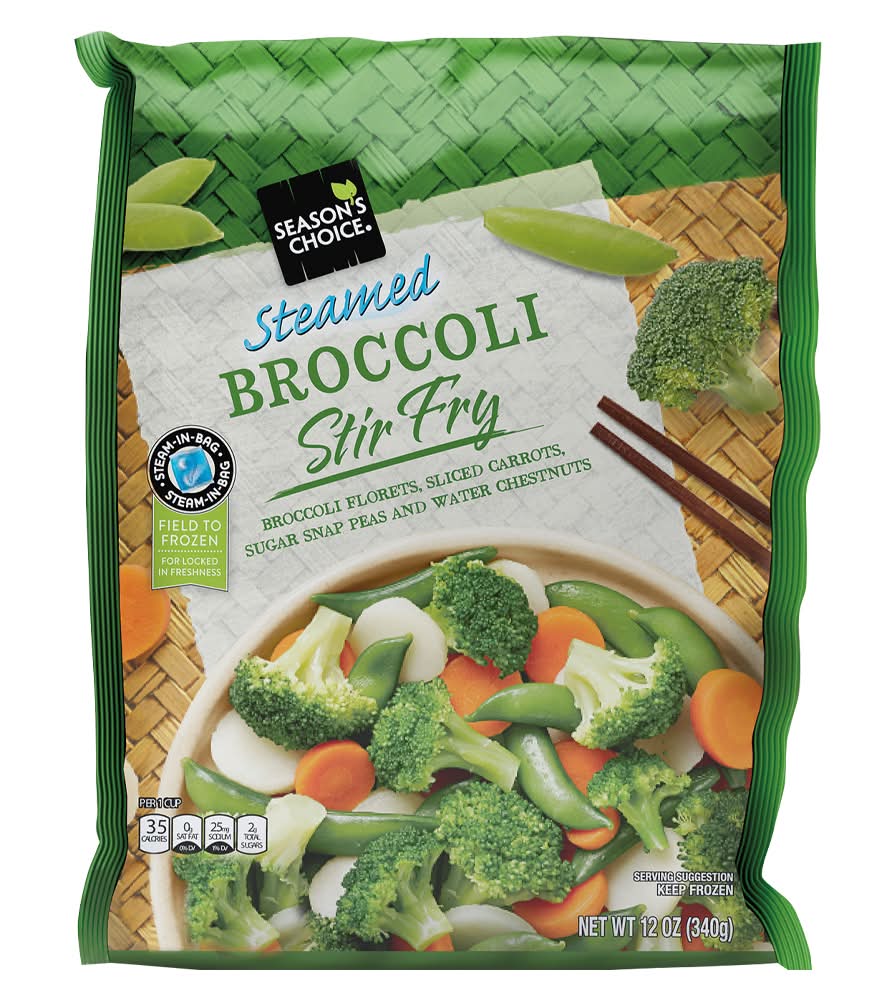 Season's Choice Steamed Broccoli Stir Fry Vegetables (12 oz)