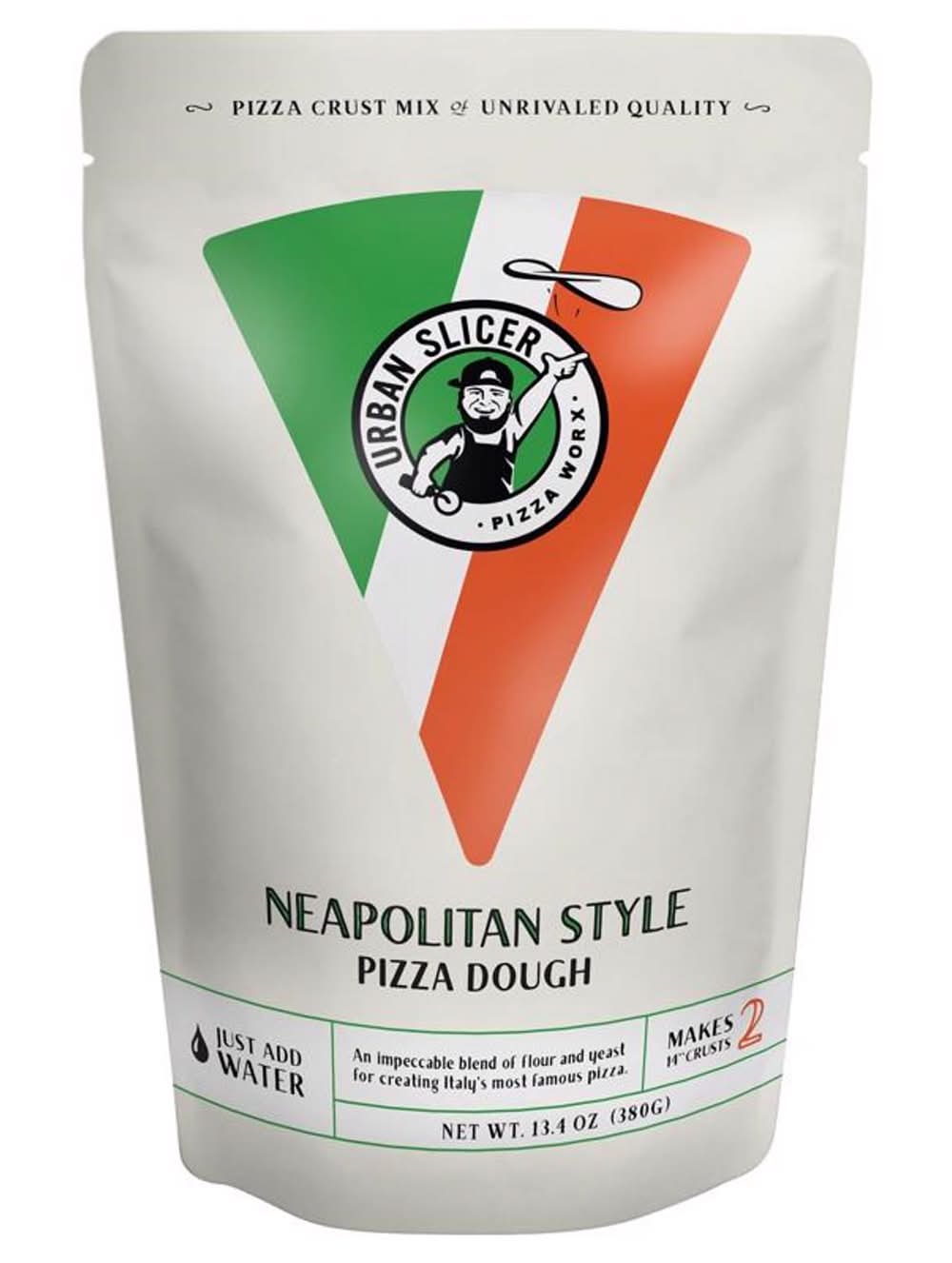 Urban Slicer Pizza Worx Pizza Dough Neapolitan Style Pizza Dough Mix 13.4 Oz