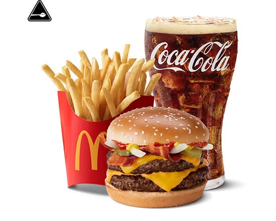 Double Bacon Quarter Pounder® with Cheese Meal