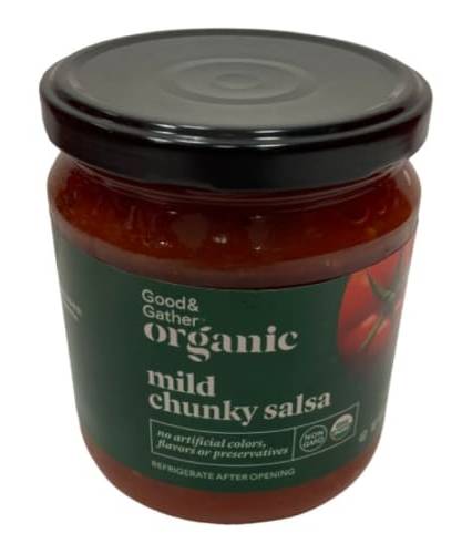 Good & Gather Organic Mild Chunky Salsa (16 oz)