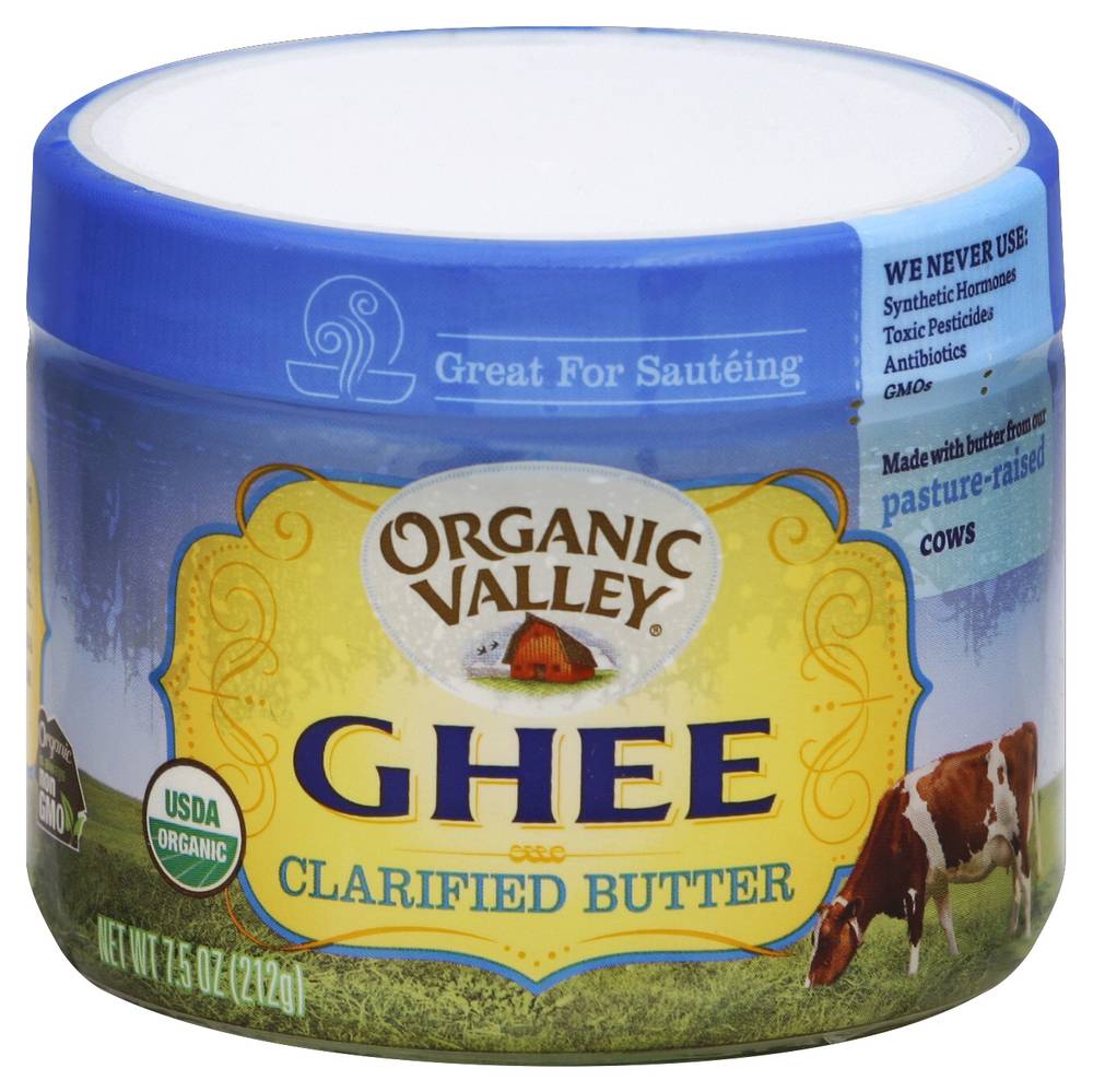 Organic Valley Clarified Butter Ghee (7.5 oz)