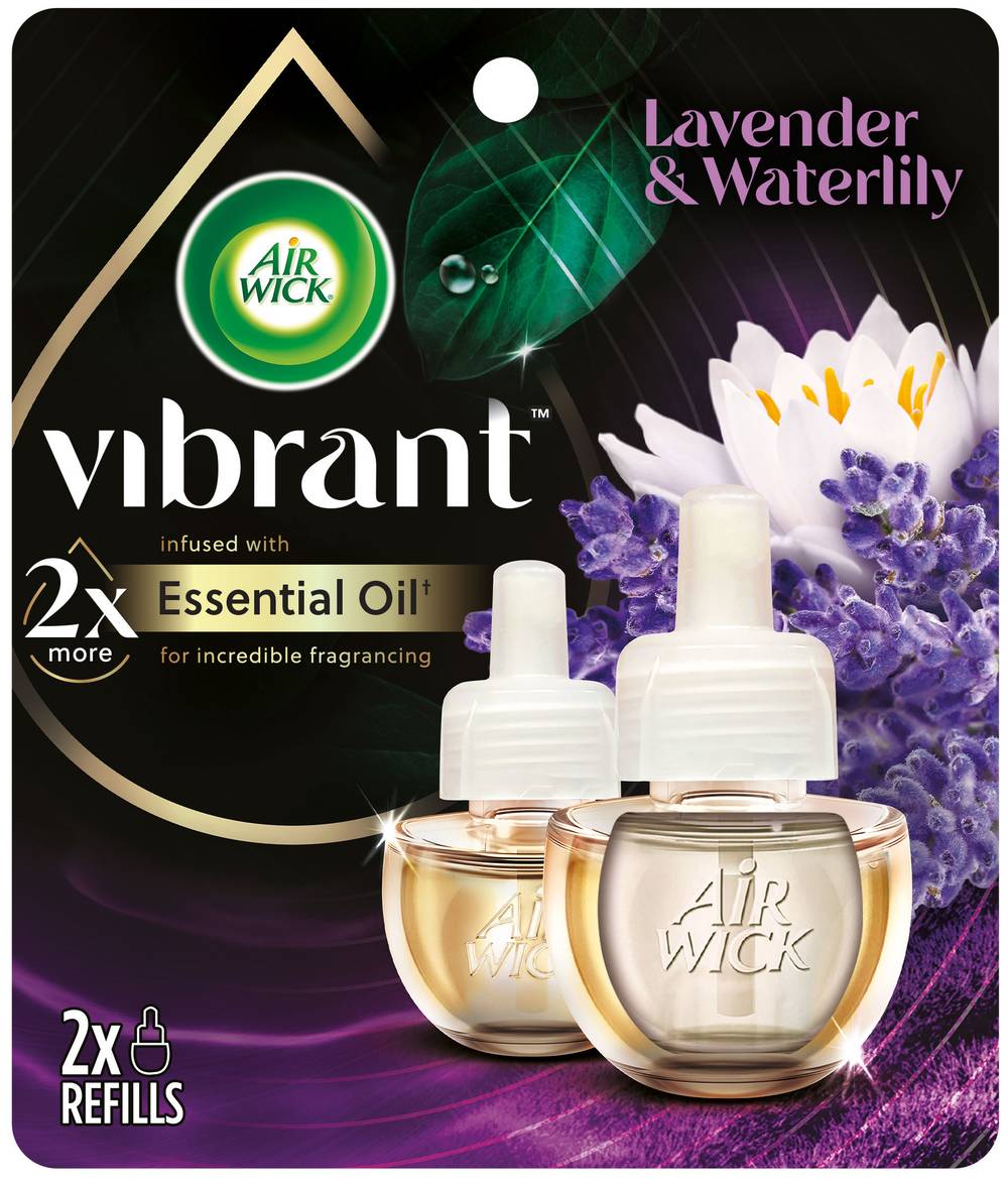 Air Wick Refills Vibrant Lavender & Waterlilly Essential Oil (1.34 fl oz)