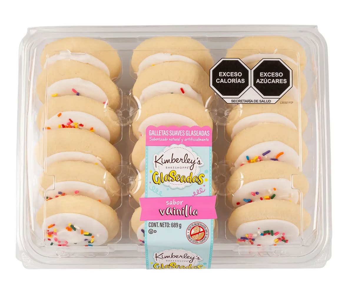 Kimberley's Bakeshoppe Galletas Suaves Glaseadas 689 g