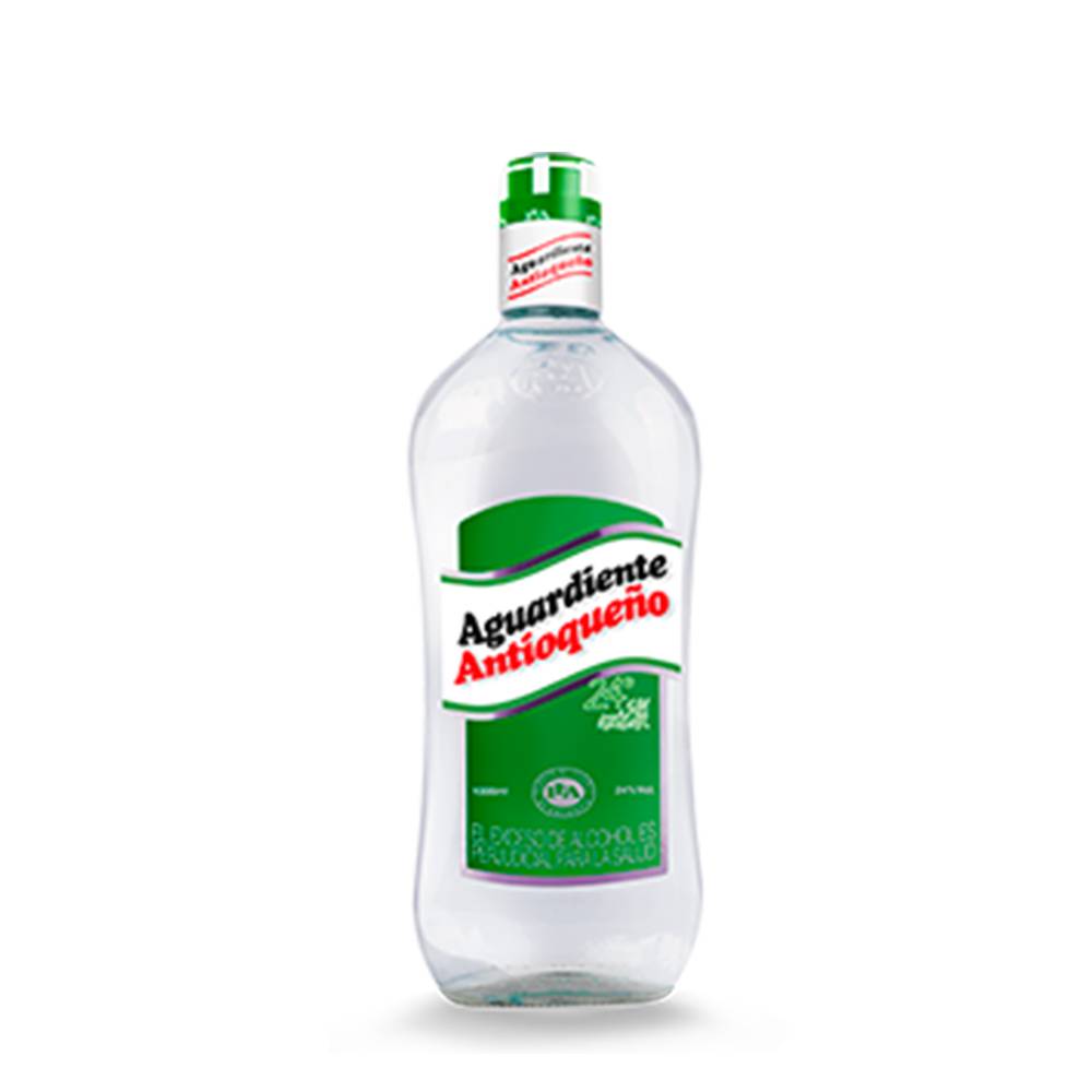 Aguardiente Antioqueo Verde 1000ml