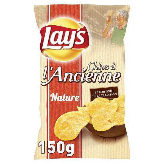 Chips a l'ancienne nature LAY'S 150g