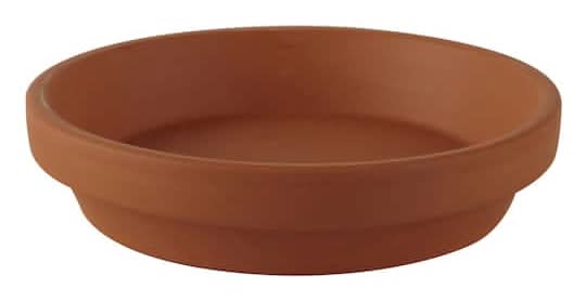 Ashland Clay Saucer, Terra Cotta