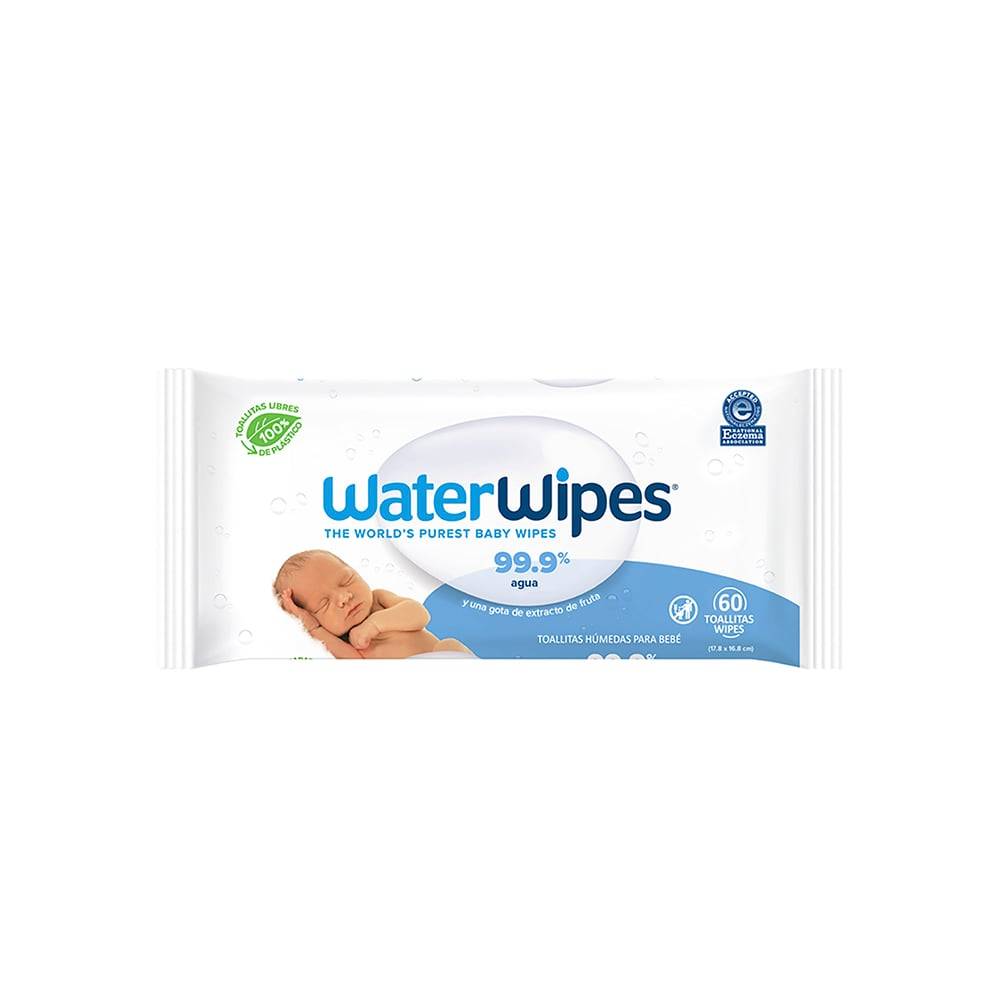 Waterwipes toallitas húmedas para bebé (60 un)