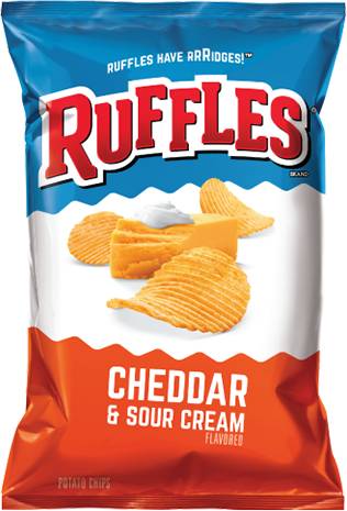 Ruffles Cheddar&SourCream 2.5 oz