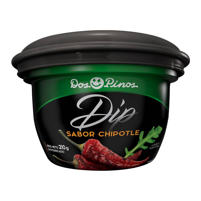 Dip Dos Pinos Chipotle Caja 210 g