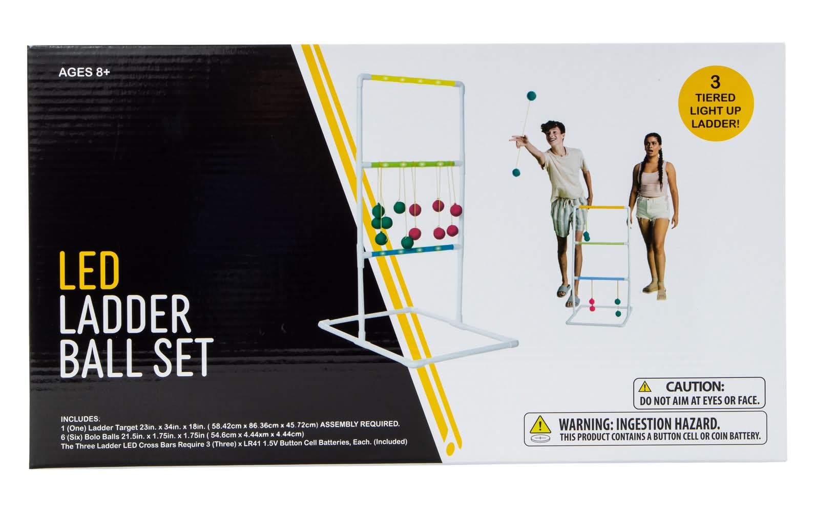 LED Ladder Ball Game Set