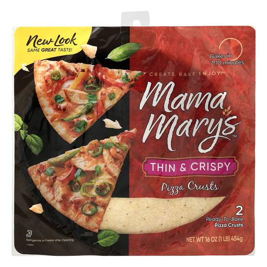 Mama Mary's Thin & Crispy Pizza Crusts