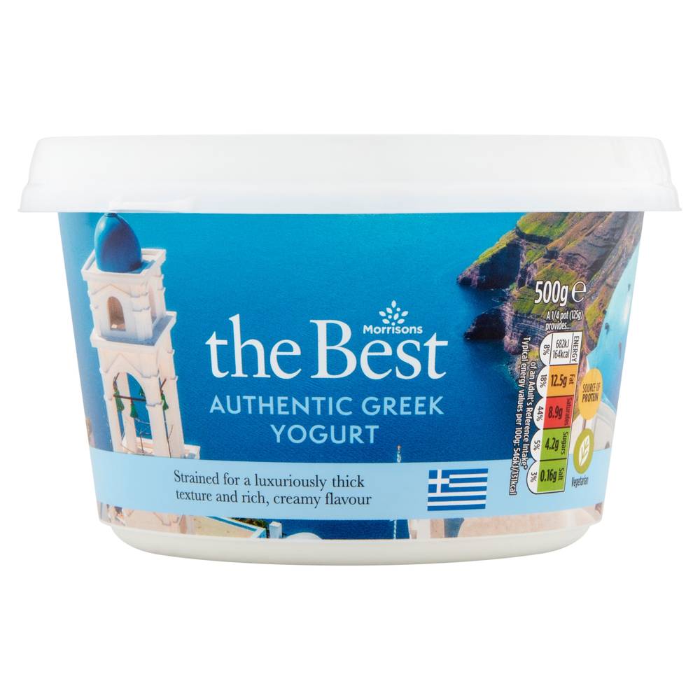 Morrisons The Best Authentic Greek Yogurt (500g)