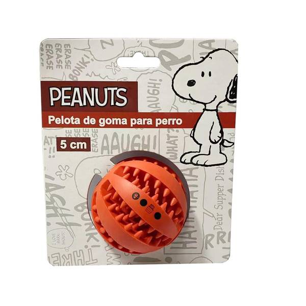Peanuts pelota de goma (blister 1 pieza)