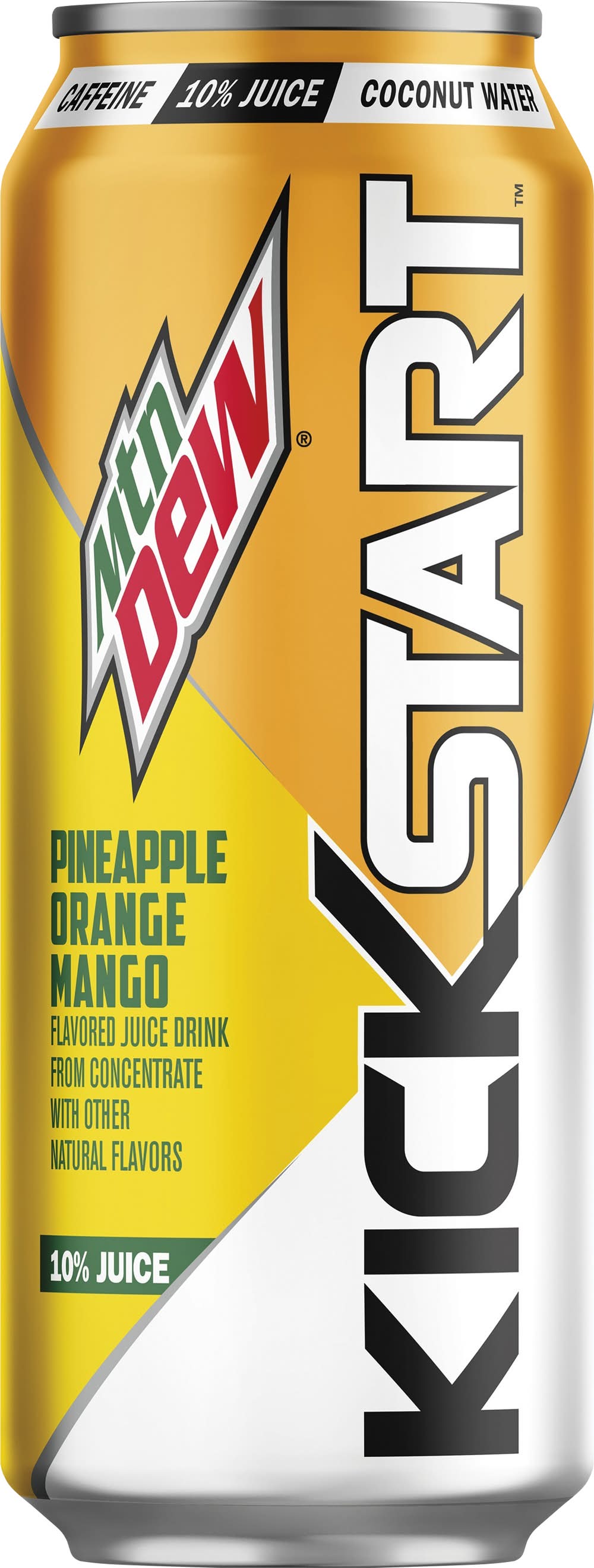 Mountain Dew Kickstart Juice Drink, Pineapple-Orange-Mango (16 fl oz)