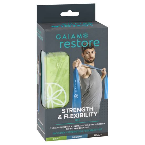 Gaiam Restore Strength & Flexibility Kit