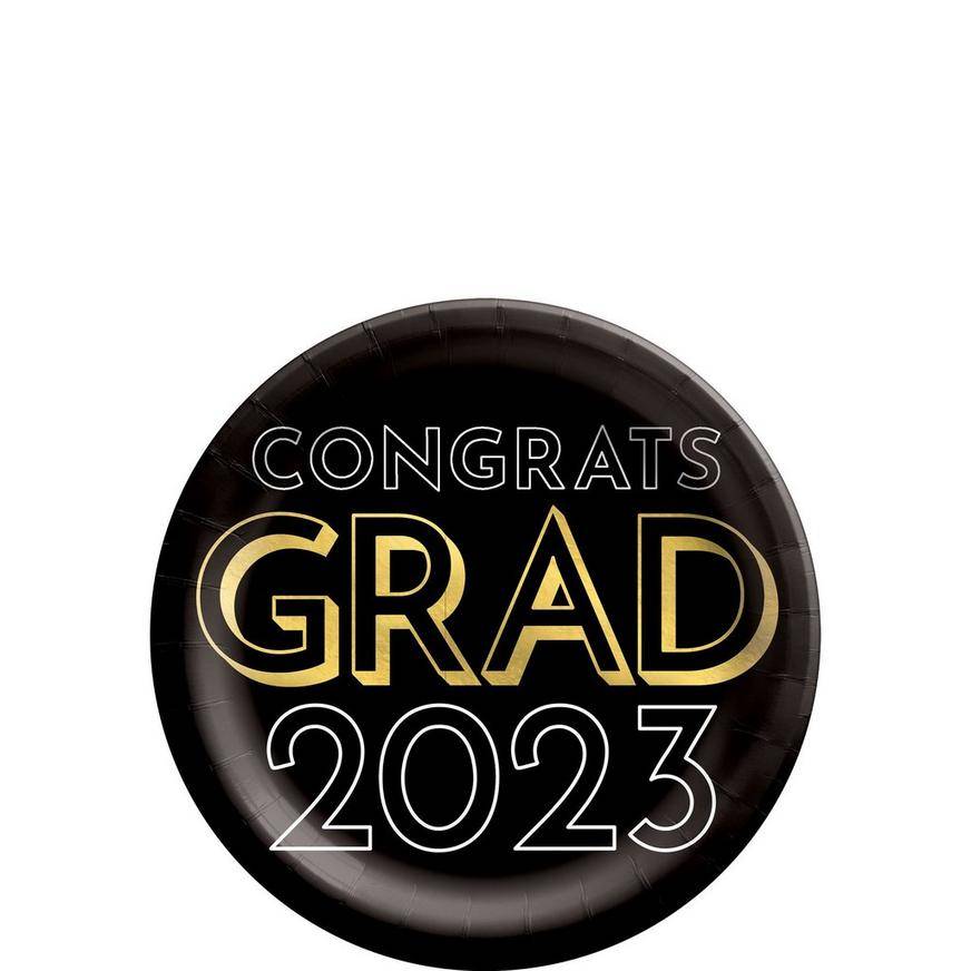 Celebrate the Grad 2023 Paper Dessert Plates, 6.75in, 20ct