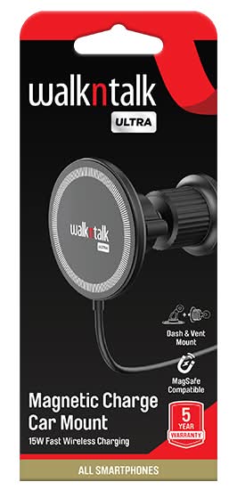 Walk N Talk Ultra Magnetic Charge Car Mount