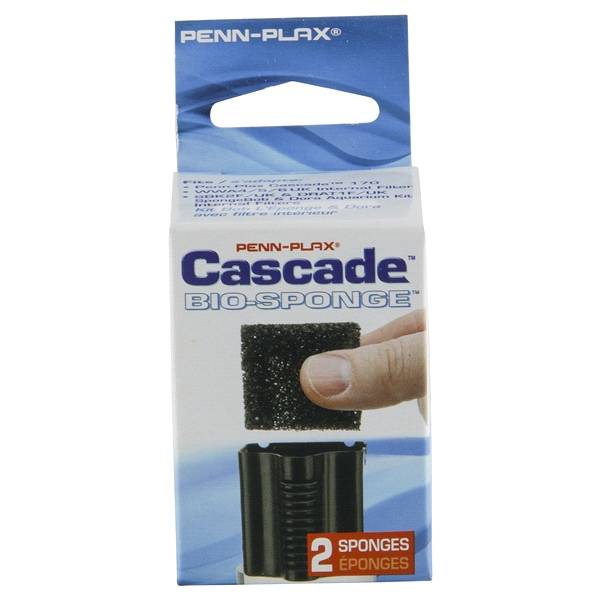 Penn-Plax Cascade Bio-Sponge (2pk)