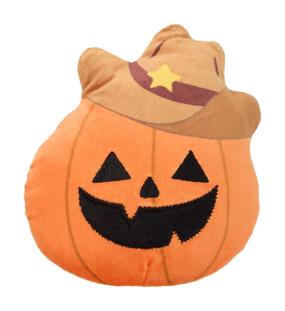 Thrills & Chills™ Halloween Plush Pumpkin Dog Toy