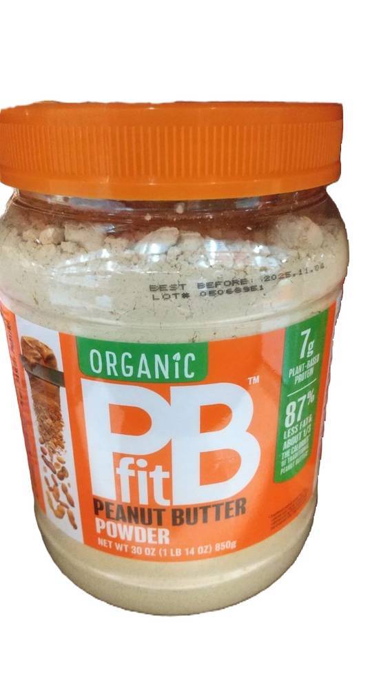 PBFIT オーガニックピーナツバターパウダー 850g