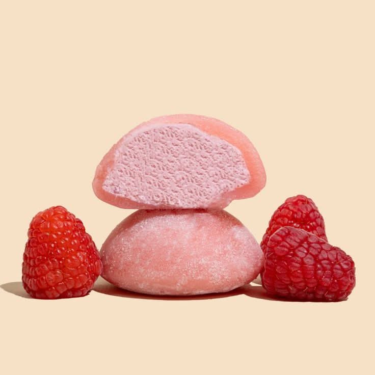Mochi Framboise Litchi (x3)
